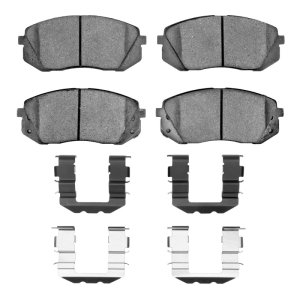 Kia Rondo Brake Pads - Front - R1 Concepts - Semi Met - `07-`10